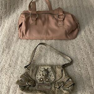 Pink & Beige Handbags
